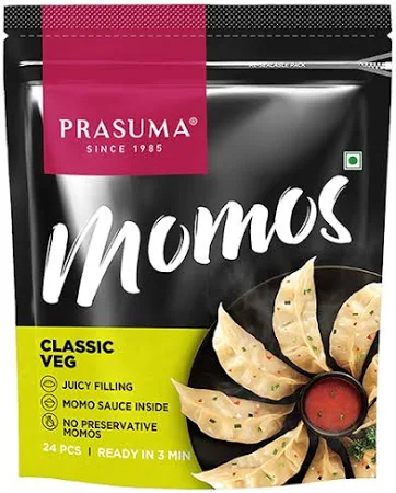 Prasuma Classic Veg Momos Party Pack